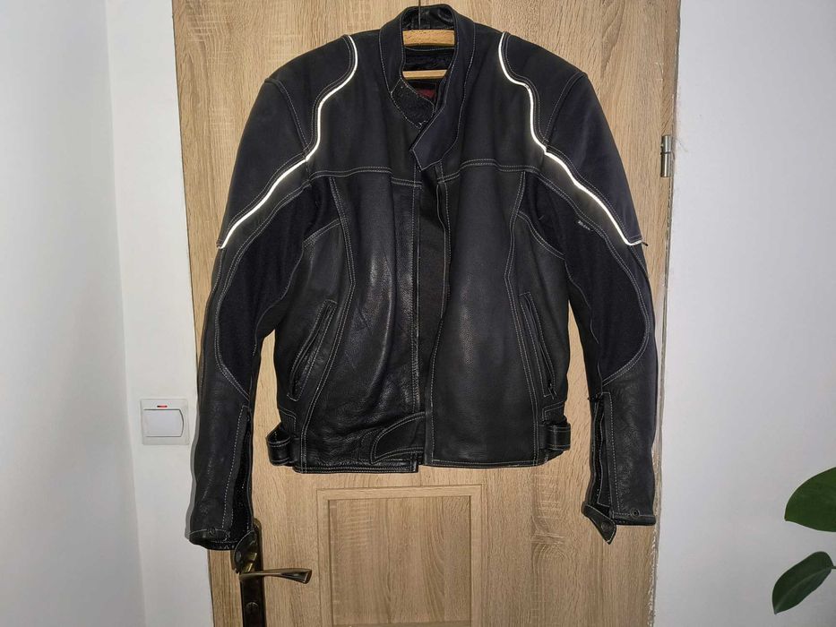 Kurtka skórzana na motocykl
