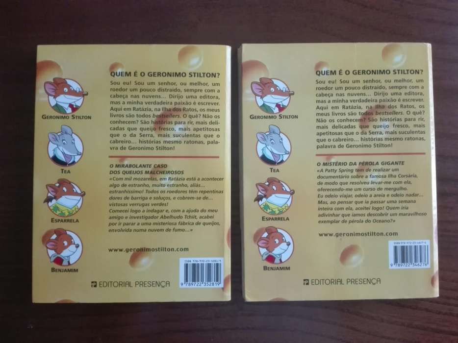 Livros Gerônimo stilton