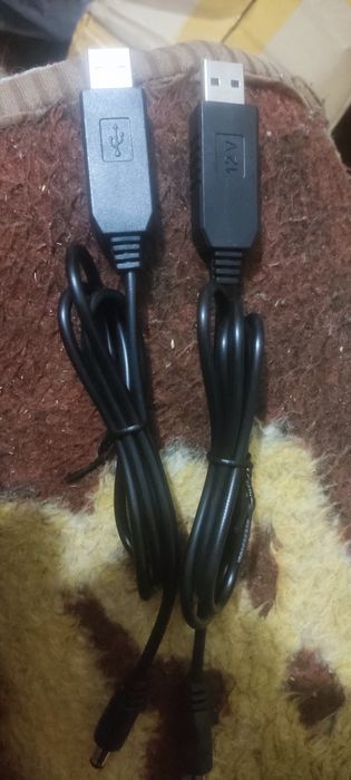 Кабель для роутера 9в 12в, wi fi интернет без света от павербанка