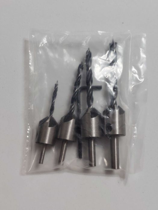 4 Broca escariadora 3, 4, 5 e 6mm Novo