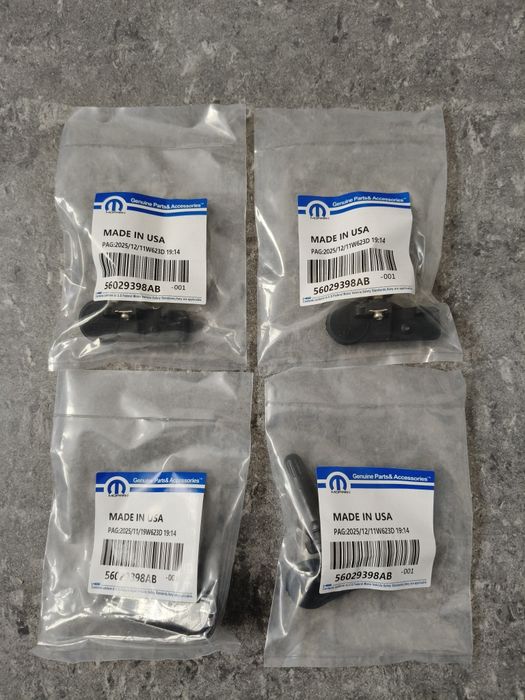 Czujniki ciśnienia TPMS  Mopar Dodge Charger Challenger Jeep Wrangler