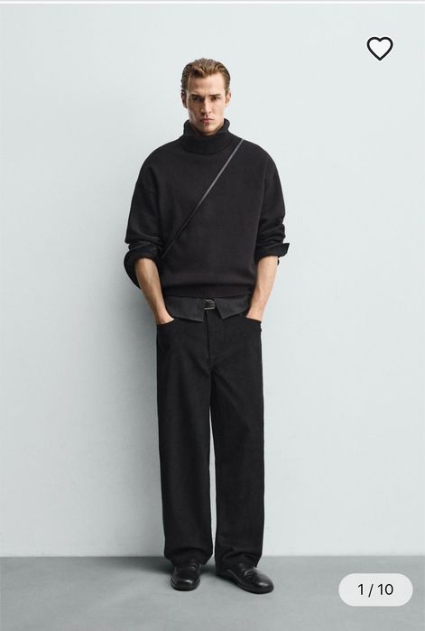 Нові стильні  вельветові штани Zara BALLOON, 38