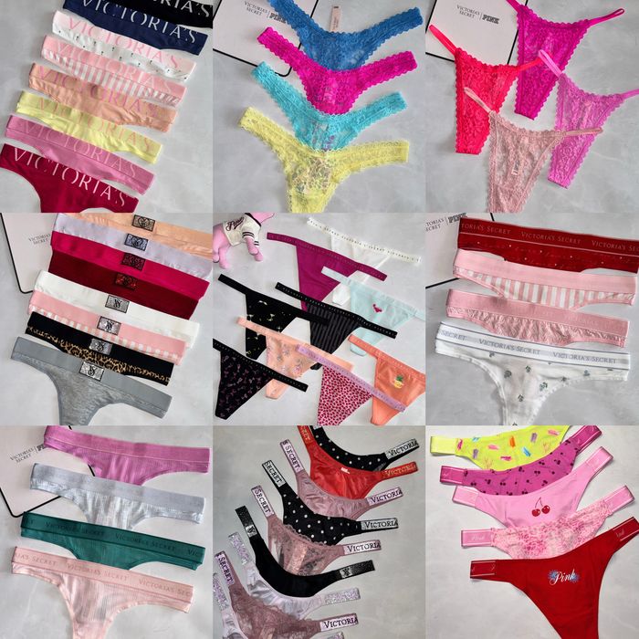 !!! ОРИГІНАЛЬНІ !!! Жіночі трусики /білизна Victoria’s Secret  XS/S/M