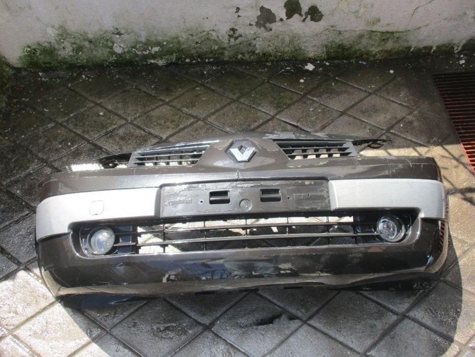 Para Choques frente Renault Megane II 2 farois nevoeiro