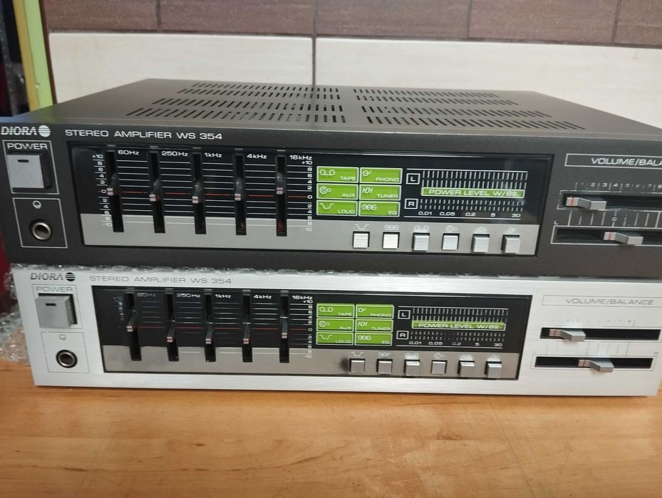 Wzmacniacz Unitra Diora WS 354 sprawny ,nowe potencjometry telpod