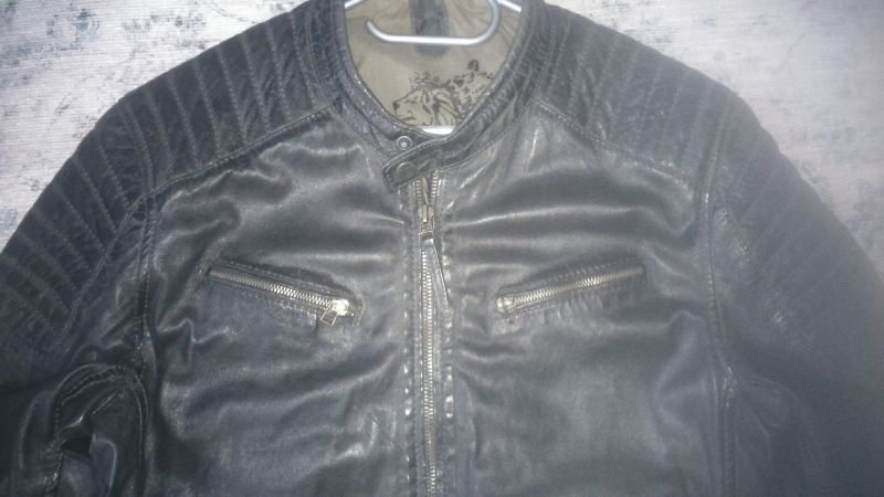 kurtka skórzana za 50 % ceny