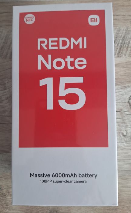 Смартфон Xiaomi REDMI Note 15 (6/128Gb); (8/256Gb) модель 2026