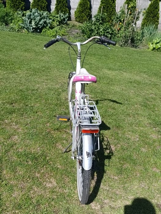Rower dziecięcy różowy