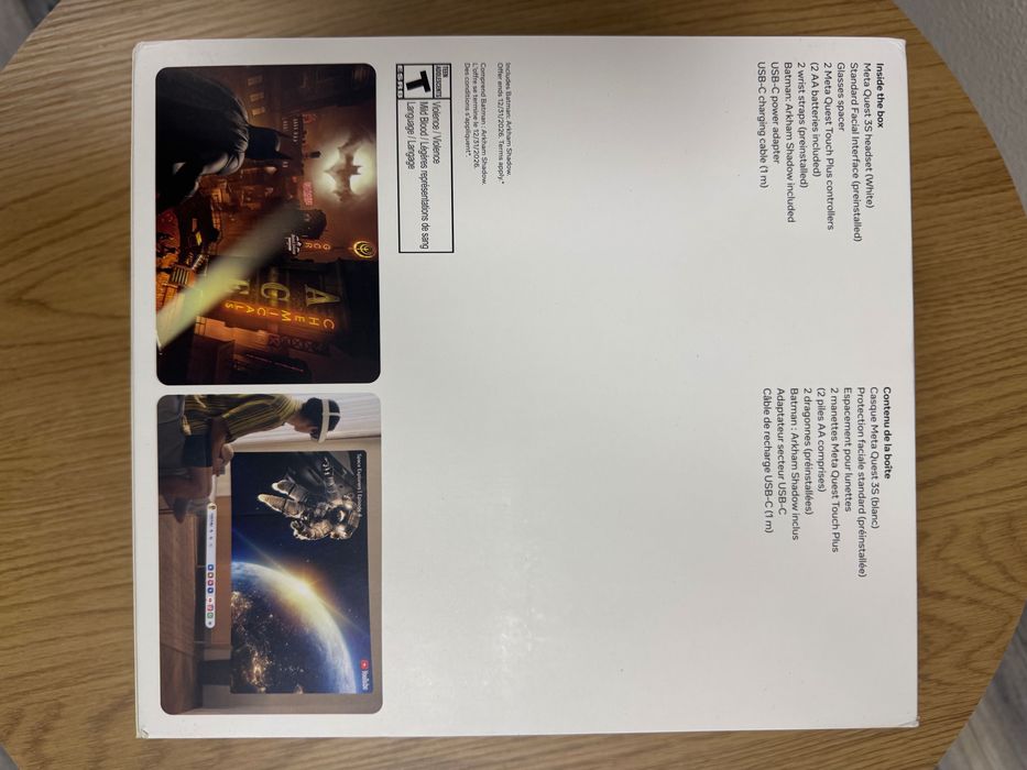 Окуляри віртуальної реальності Meta Quest 3S 128GB