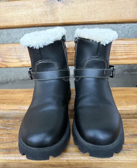 Черевики для дівчинки Zara утеплені зима 26 розмір