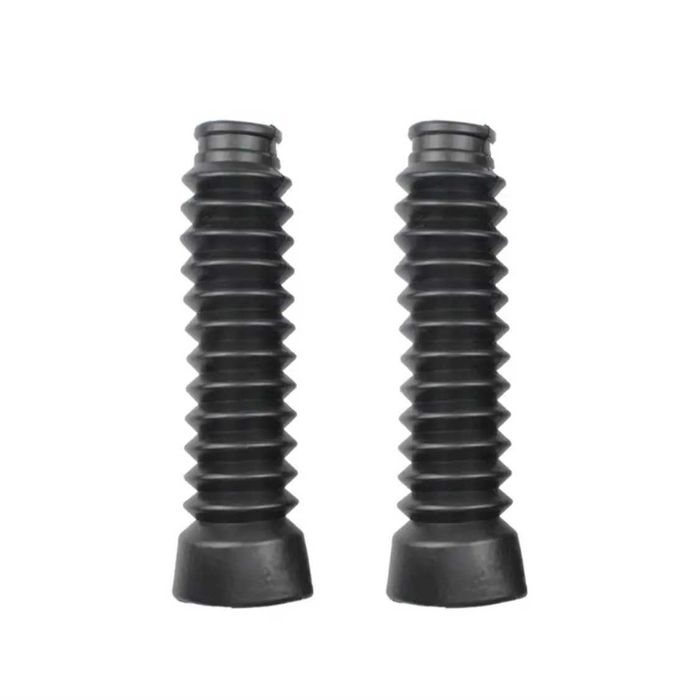 Par foles protetor bainhas borracha moto cafe racer