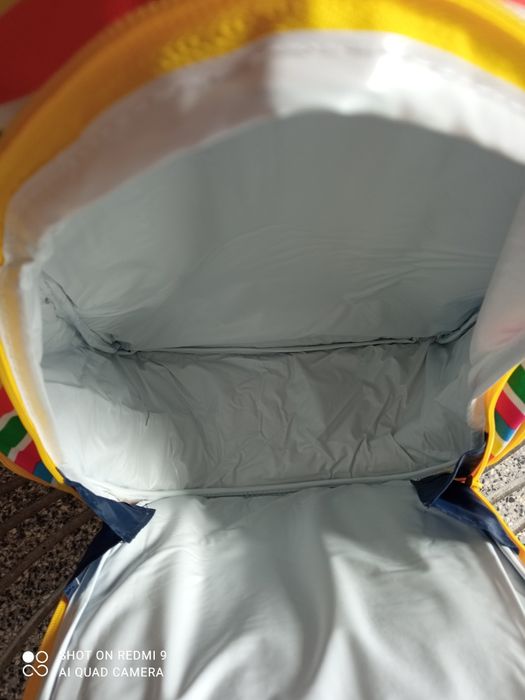 2 mochilas mt espaçosas, resistentes e coloridas para a escola