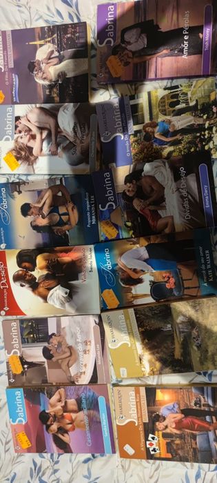 Livros coleção sabrina