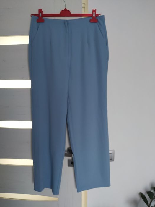 Niebieskie spodnie damskie rozmiar L/40