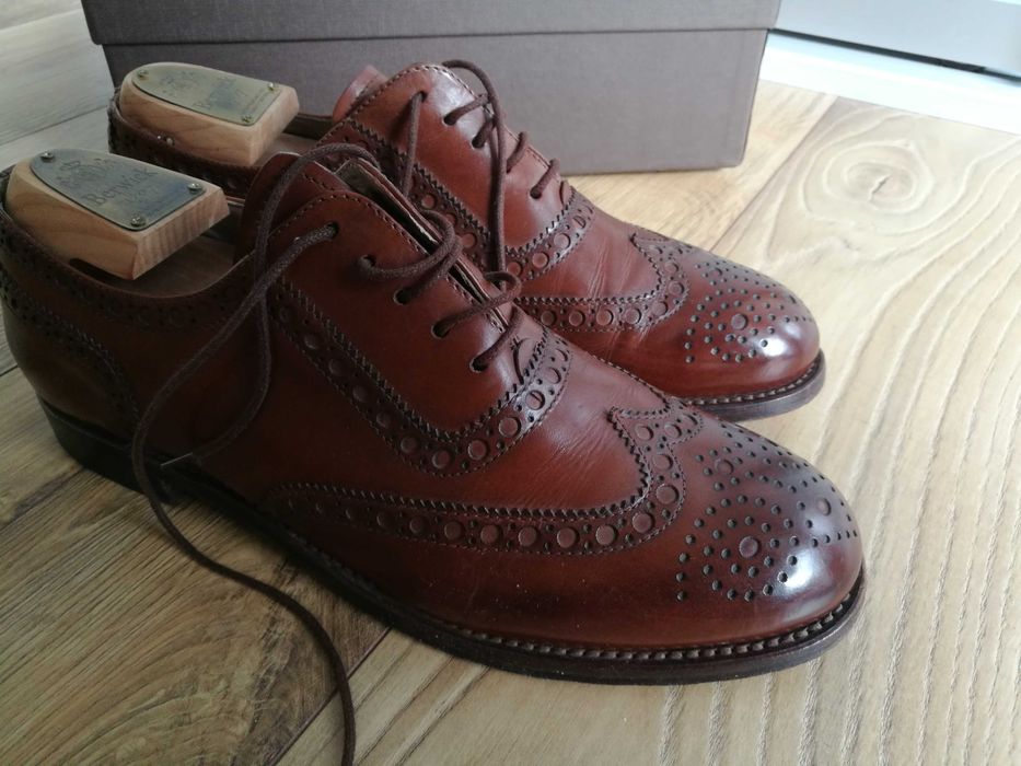 Meka oksfordki damskie skórzane rozmiar 40