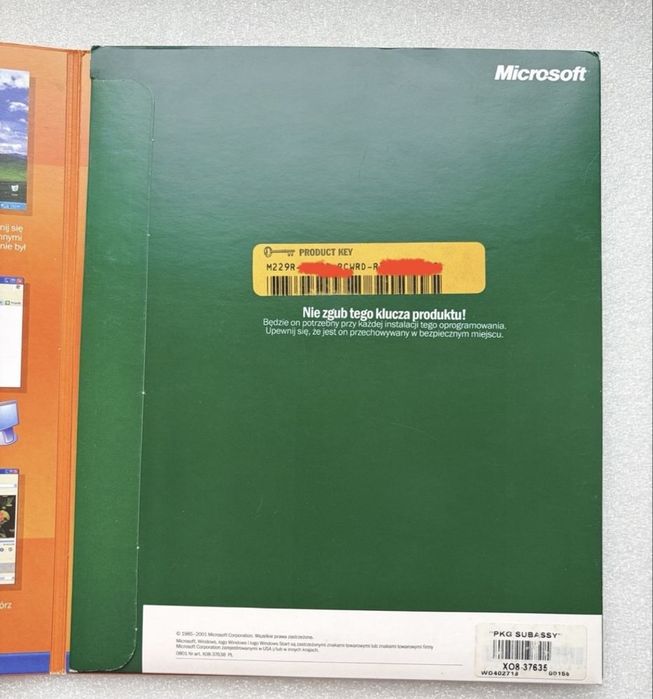 Windows XP Home PL Box . Czytaj opis