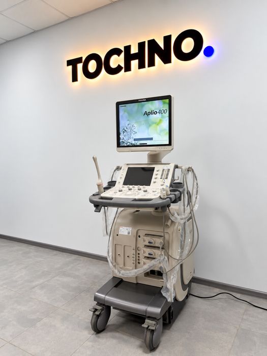 Toshiba Aplio 400 2013 рік 3 датчика УЗД УЗИ апарат сканер Ультразвуковий апарат