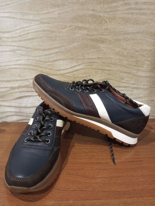 Кросівки, чол. демісезоні, син/біл/кор, підошва п/у