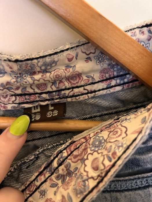 Spodnie jeans niebieskie