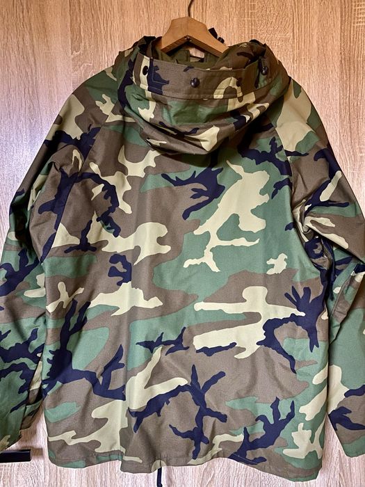 ECWCS parka, kurtka, woodland M81 , gore tex. US Army Large/Short