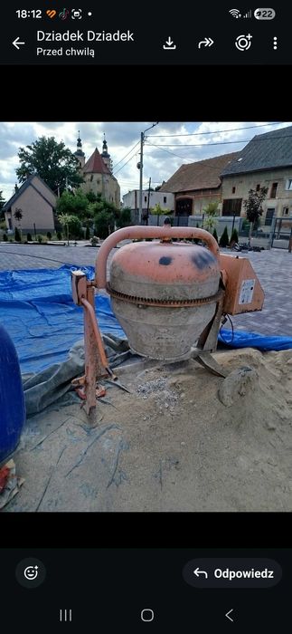 Betoniarka 200L Betoniarka