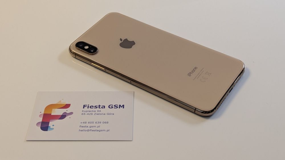 Apple iPhone XS Max GOLD 64GB, bat. 85%, iOS 18.