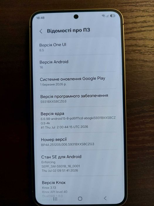 Samsung Galaxy S25 12/256GB Silver Shadow (SM-S931B/DS)