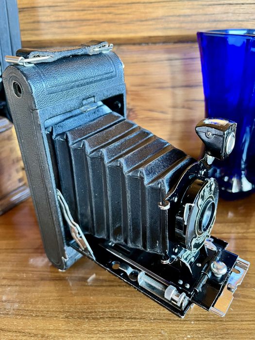 Antiga maquina fotografica no1 pocket kodak