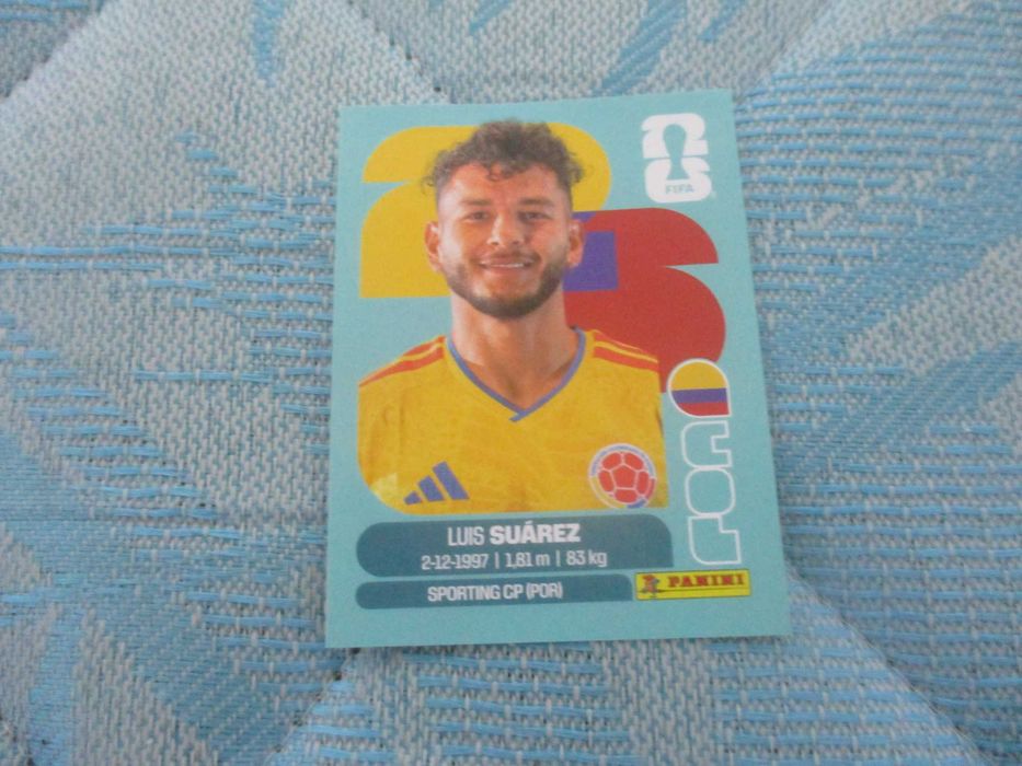 cromos mundial 2026 luis suarez