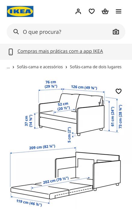 Sofá ikea FRIDHULT amarelo NOVO