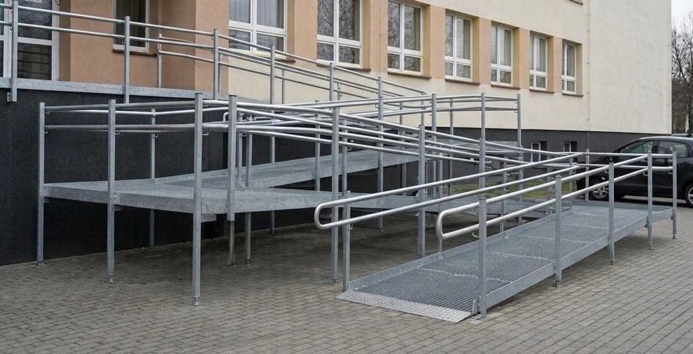 Podjazdy dla niepełnosprawnych