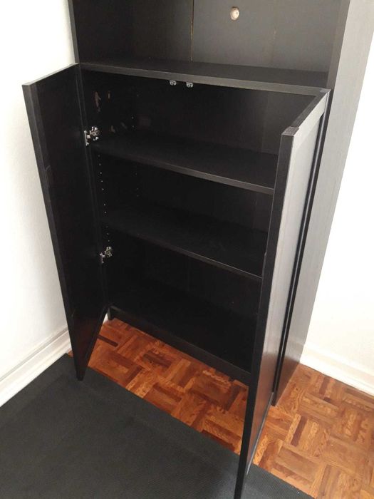 Armário de apoio preto