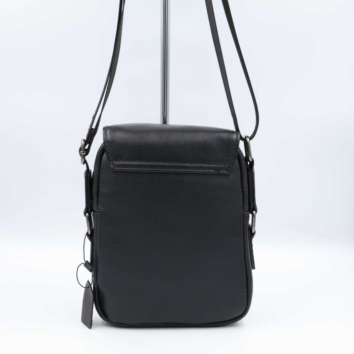 Сумка чоловіча натуральна шкіра leather 25415 Сумка мужская кожаная