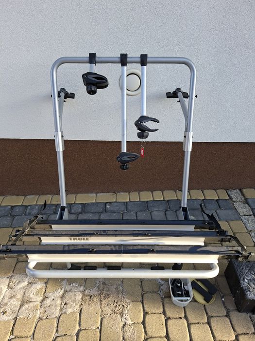 Thule 973 bagażnik rowerowy na klapę bus, T4 T5 VITO TRAFIC Kamper