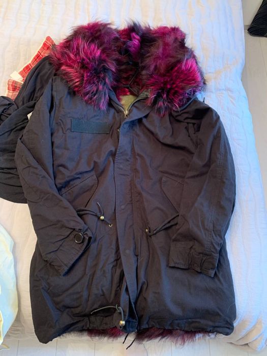 Парка из натурального меха  Мех лиса