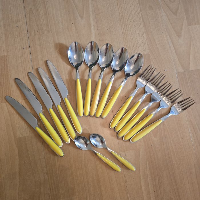 Столовые приборы, мельхиор,Ложки, вилки, ножи