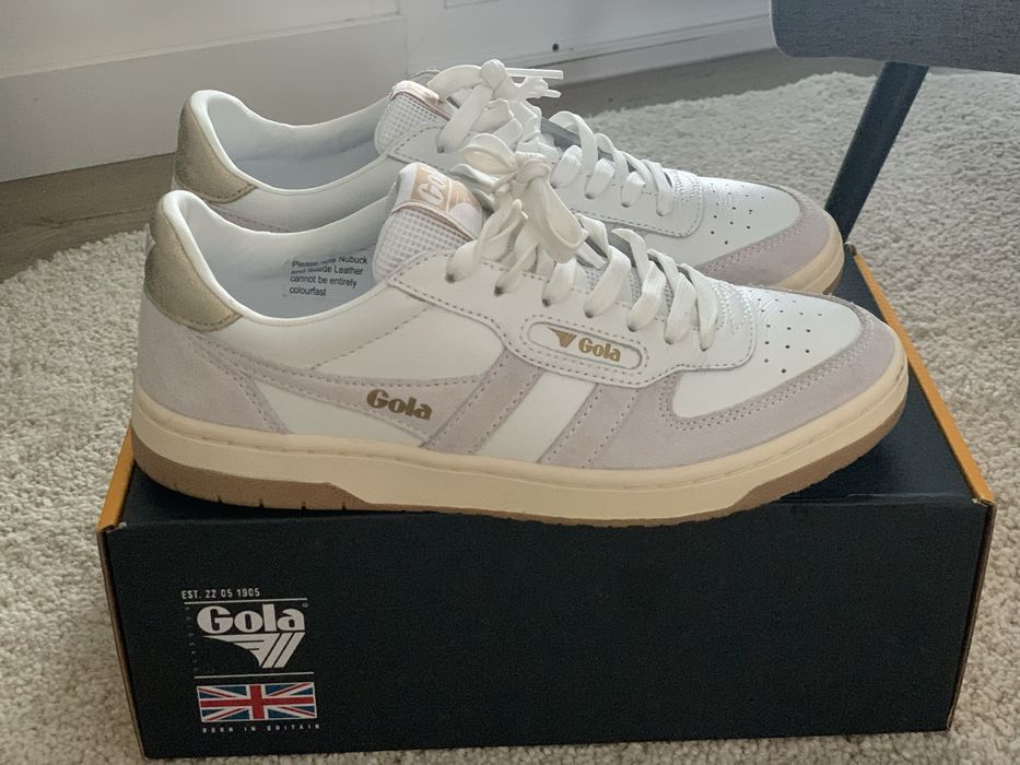 Tenis Gola HAWK - Branco / Bege Novos