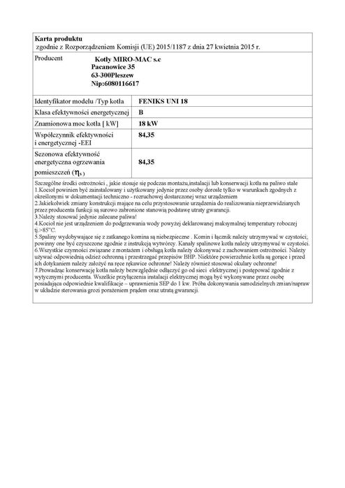 18kw kocioł piec na węgiel drewno 5 klasa