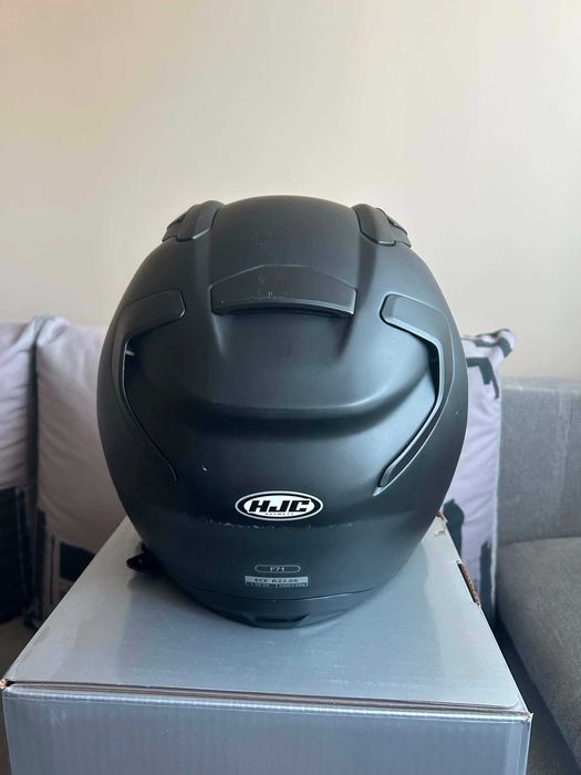 Kask motocyklowy HJC F71 Solid Semi Flat Black