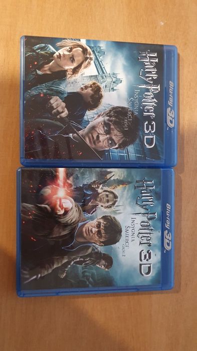 Hary Poter Insygnia Śmierci 3d cz. 1 i 2 Blu-ray