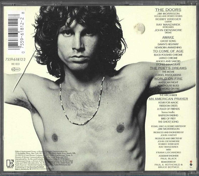 Doors - - - - - An American Prayer - - - - - CD