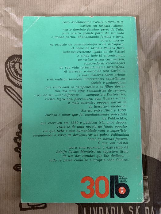 Tolstoi, Polikuchka - Livro de Bolso