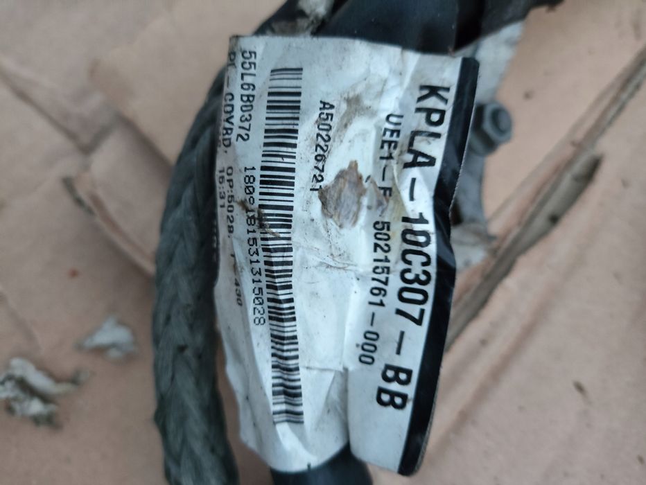 Przewód alternator rozrusznik range rover sport lift