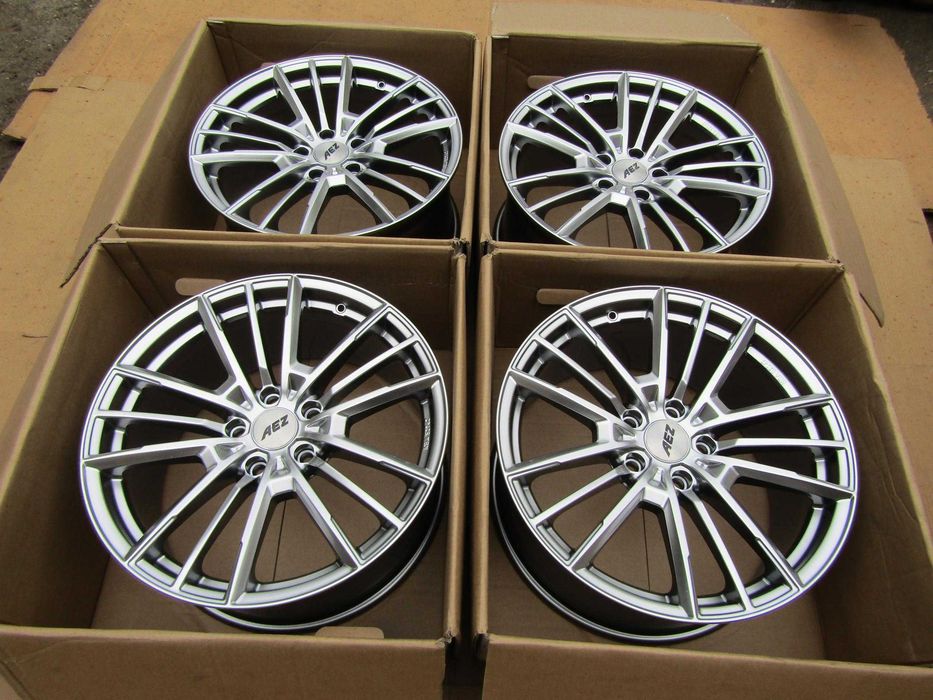 4x NOWE AEZ Felgi Aluminiowe 19 BMW X1 E84 X3 E83 X5 E70 F15 X6 E71 F16 E87 E90 F10 F06 Z4 E89 E46 9 j 5x120 ET46 / piasta 72,6 mm GERMANY AEZ