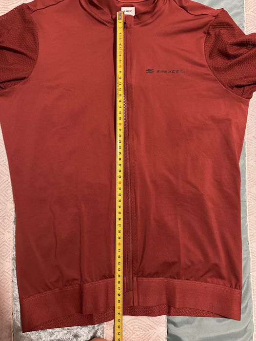 Jersey Spexcel vermelho bordo novo