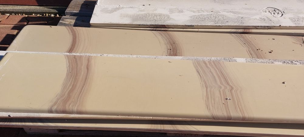 Parapety konglomerat używane 7 sztuk