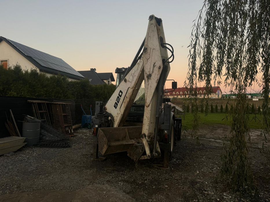Koparko ładowarka Terex 820 Silnik Perkins + koparka case 5t 2013