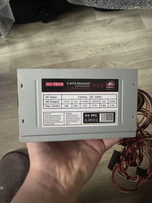 Блок питания ms tech 450W