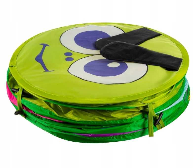 Tunel Gąsienica Samorozkładający Składany dla Dzieci do Domu Ogrodu