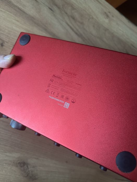 Аудіоінтерфейс звукова карта студійна Focusrite Scarlett 18i8 USB 3rd Gen (нова)